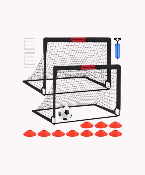 Kids Soccer Goals for Backyard Set