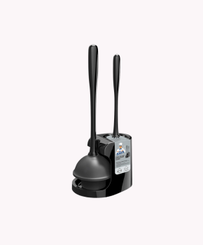 MR.SIGA Toilet Plunger and Bowl Brush