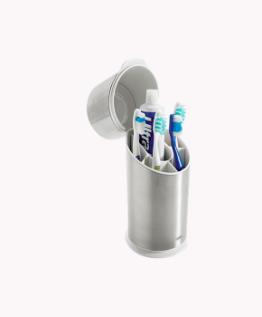 OXO Good Grips Stainless Steel Toothbrush Organizer